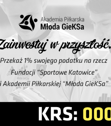 1% procent podatku na Młodą GieKSę