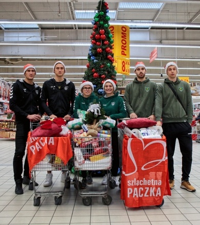 GieKSa na zakupach do Szlachetnej Paczki